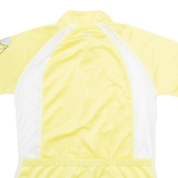 CRIVIT Cycling Mens Jersey Yellow 1/4 Zip M