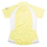 CRIVIT Cycling Mens Jersey Yellow 1/4 Zip M