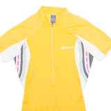 ODLO Cycling Womens Jersey Orange 1/2 Zip S