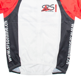 Full Zip Cycling Mens Jersey White M