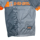 Cycling Mens Jersey Grey 1/2 Zip M