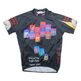 VOLEA Cycling Mens Jersey Black 1/2 Zip L