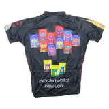 VOLEA Cycling Mens Jersey Black 1/2 Zip L