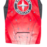 SCHWINN Cycling Vest Mens Jersey Red Sleeveless 1/2 Zip S