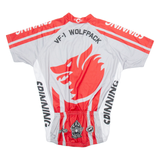 MAD DOG ATHLETIC Cycling Mens Jersey Grey 1/2 Zip XL