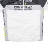 Full Zip Cycling Mens Jersey White XL
