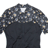 ENDURANCE Full Zip Cycling Womens Jersey Black L