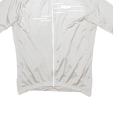 DEL MARCHI Full Zip Cycling Womens Jersey Grey L