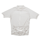 DEL MARCHI Full Zip Cycling Womens Jersey Grey L