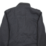 GUESS Mens Chore Coat Grey Wool XL