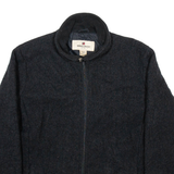 WOOLRICH Womens Coat Black Wool M