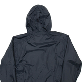 HELLY HANSEN Womens Rain Jacket Black Hooded L