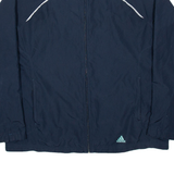 ADIDAS Womens Track Jacket Blue UK 22