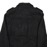 GUESS Mens Chore Coat Black Wool M
