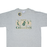 ALL SPORT New Orleans Mens T-Shirt Grey USA XL