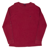 POLO RALPH LAUREN Sleepwear Mens T-Shirt Maroon Long Sleeve XL