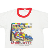 Charlotte Mens T-Shirt White USA XL