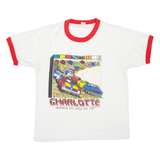 Charlotte Mens T-Shirt White USA XL