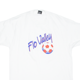 Flo Valley Mens T-Shirt White XL