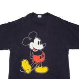DISNEY Mickey Womens T-Shirt Black XL