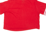 CHAMPION Cropped Womens T-Shirt Red M