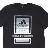 ADIDAS Mens T-Shirt Black M