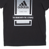 ADIDAS Mens T-Shirt Black M