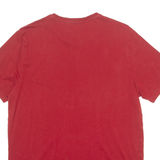 PUMA Mens T-Shirt Red Crew Neck L