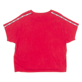 LEVI'S Womens T-Shirt Red Crew Neck S