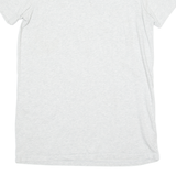 ADIDAS ORIGINALS Long Womens T-Shirt Grey Crew Neck UK 12