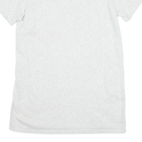 ADIDAS ORIGINALS Long Womens T-Shirt Grey Crew Neck UK 12