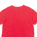 CHAMPION Mens T-Shirt Red Crew Neck M