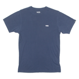 VANS Mens T-Shirt Blue Crew Neck S