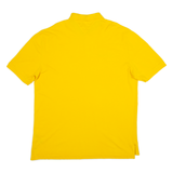 TOMMY HILFIGER Classic Fit Mens Polo Shirt Yellow XL