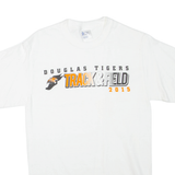 PORT & COMPANY Douglas Tigers Track And Field 2015 Mens T-Shirt White USA S