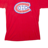 REEBOK X NHL Montreal Canadiens Mens T-Shirt Red S