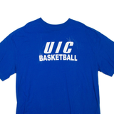 ADIDAS UIC Basketball Mens T-Shirt Blue XL