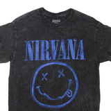 NIRVANA Mens Band T-Shirt Grey M