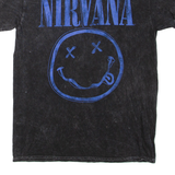 NIRVANA Mens Band T-Shirt Grey M
