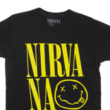 Nirvana Womens Band T-Shirt Black M