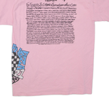 CHAMPION Lollapalooza Womens T-Shirt Pink M