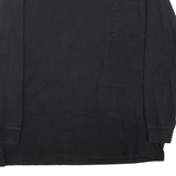 DICKIES Mens T-Shirt Black Long Sleeve XL