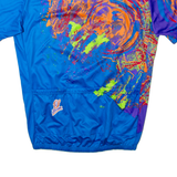 Brian Cycling Mens Jersey Blue 1/4 Zip L