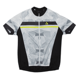 CROSSWAVE Cycling Full Zip Mens Jersey Grey High Neck XL