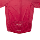 ROCKRIDER Cycling Full Zip Mens Jersey Pink High Neck M