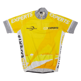 MAIRCH Cycling Mens Jersey Yellow High Neck M