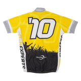 MAIRCH Cycling Mens Jersey Yellow High Neck M