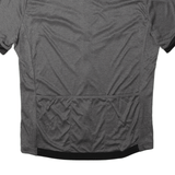 CRIVIT Cycling Full Zip Mens Jersey Grey High Neck L