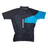 BTWIN Cycling Mens Jersey Blue High Neck S