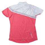 CRAFT Cycling Shirt Mens Jersey Pink 1/2 Zip M